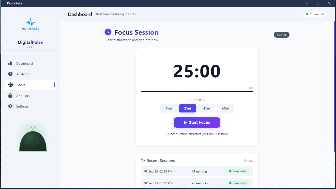 DigitalPulse Screenshot